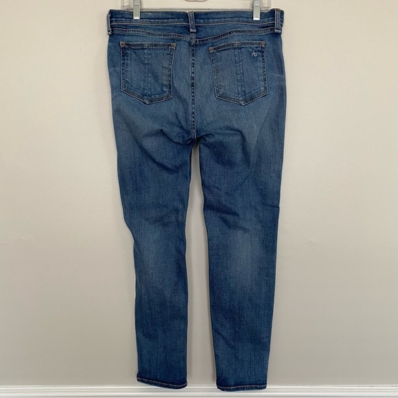 Rag & Bone Dash Distressed Denim Jeans Size 28 - Picture 4 of 16